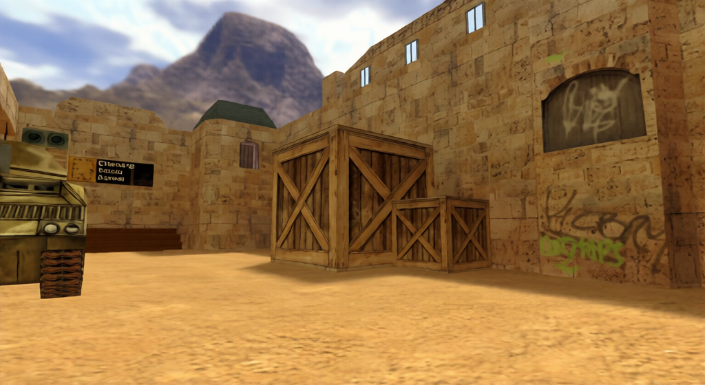 de_dustream — Counter-Strike 1.6 Bomb Defusal map