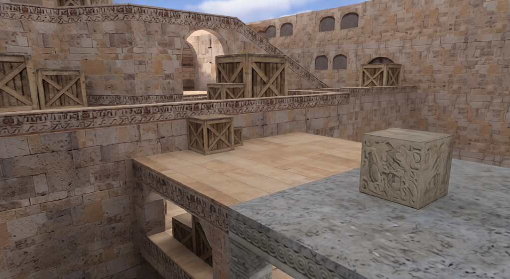 de_dustvsaztec — Counter-Strike 1.6 Bomb Defusal map