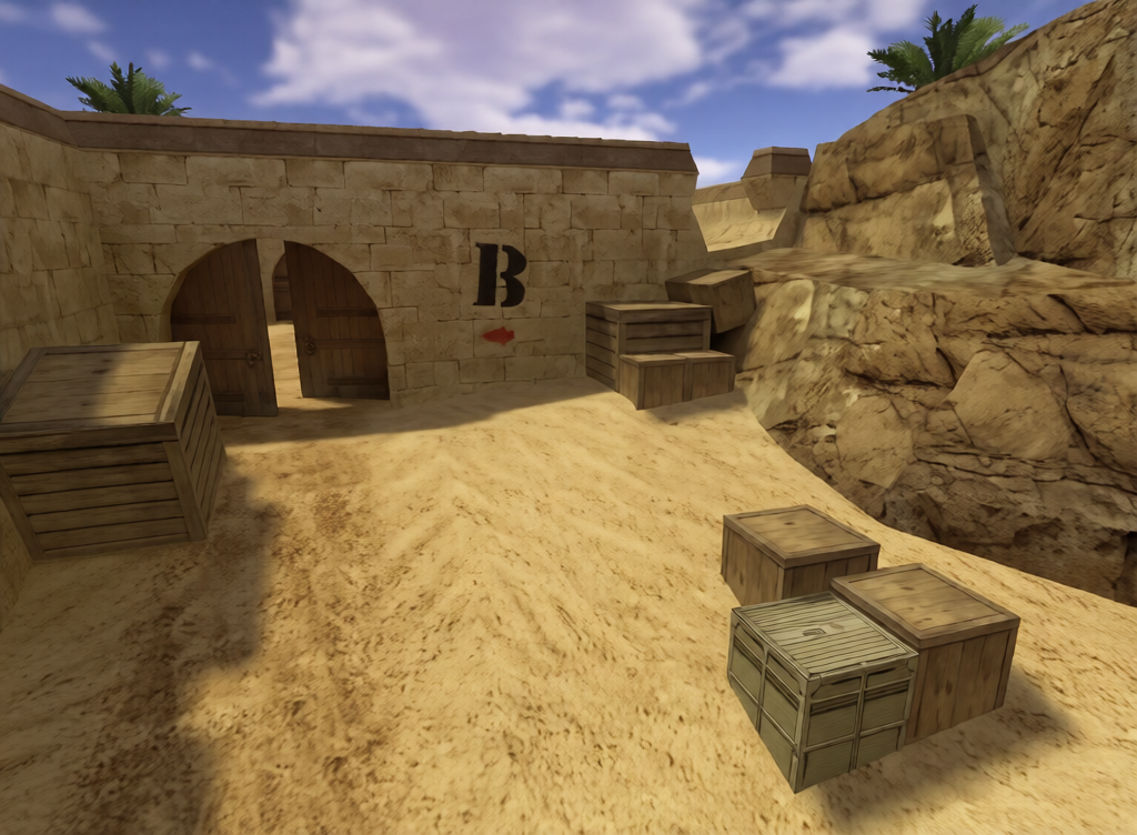 de_duzt2 — Counter-Strike 1.6 Bomb Defusal map
