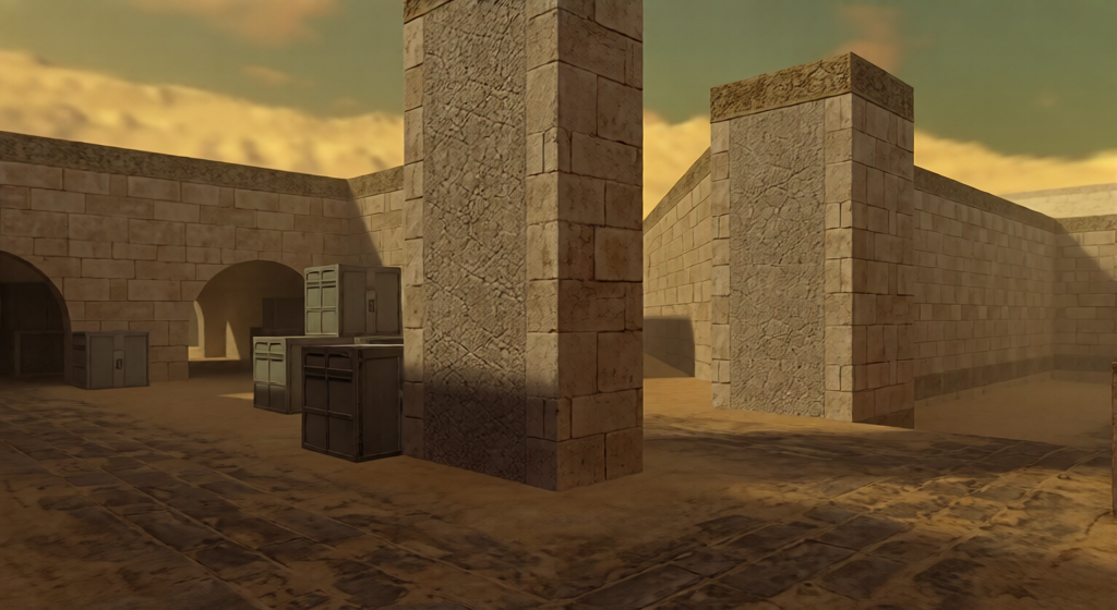 de_fac_sandy_pro — Counter-Strike 1.6 Bomb Defusal map