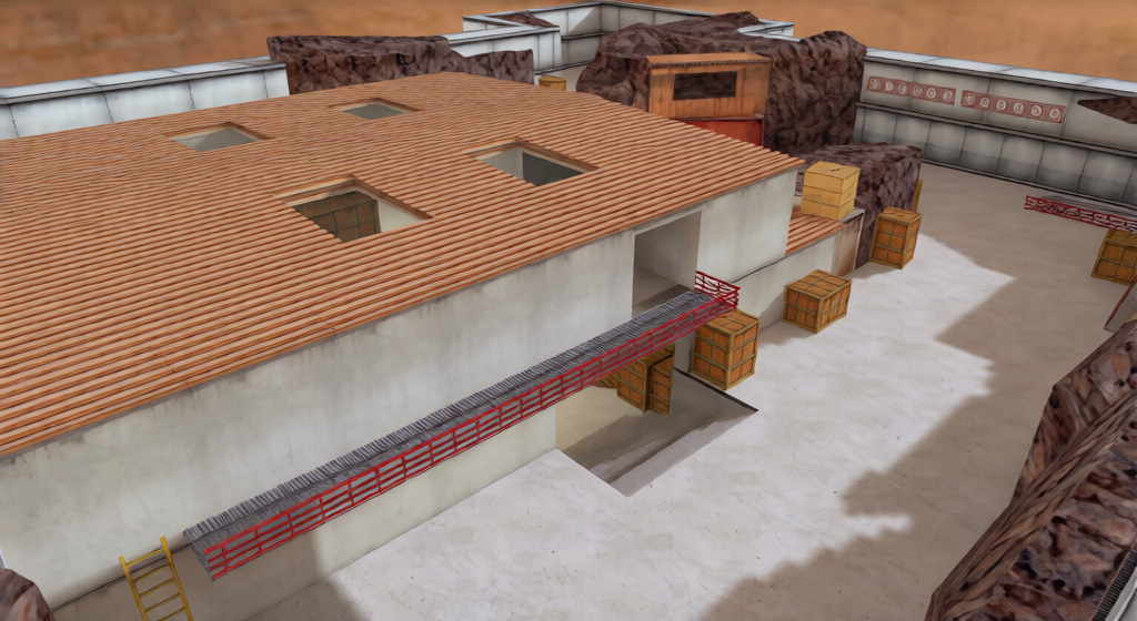 de_fallout_2x2 — Counter-Strike 1.6 Bomb Defusal map
