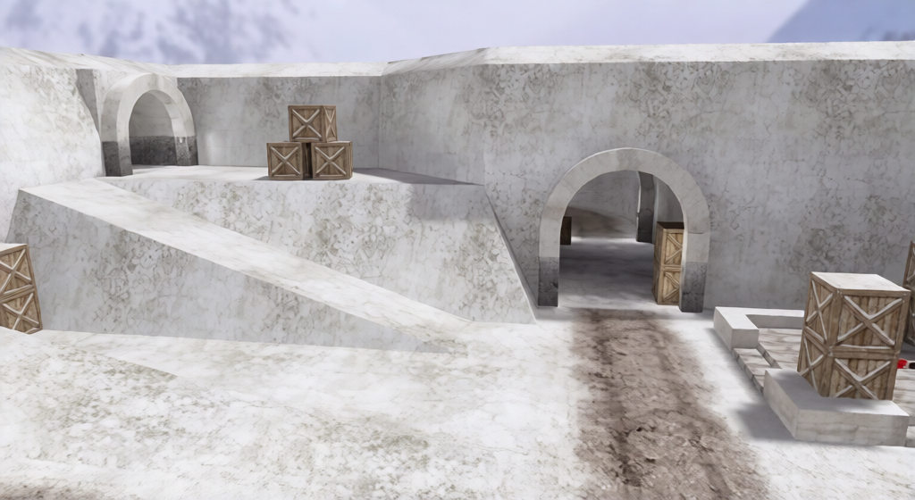 de_fun_winterroof — Counter-Strike 1.6 Bomb Defusal map