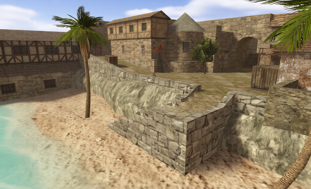 de_gate — Counter-Strike 1.6 Bomb Defusal map