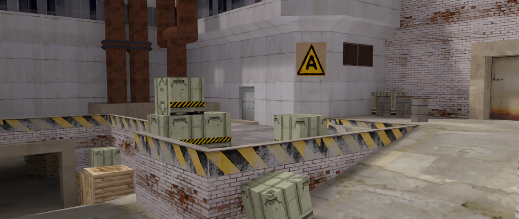 de_indust2 — Counter-Strike 1.6 Bomb Defusal map
