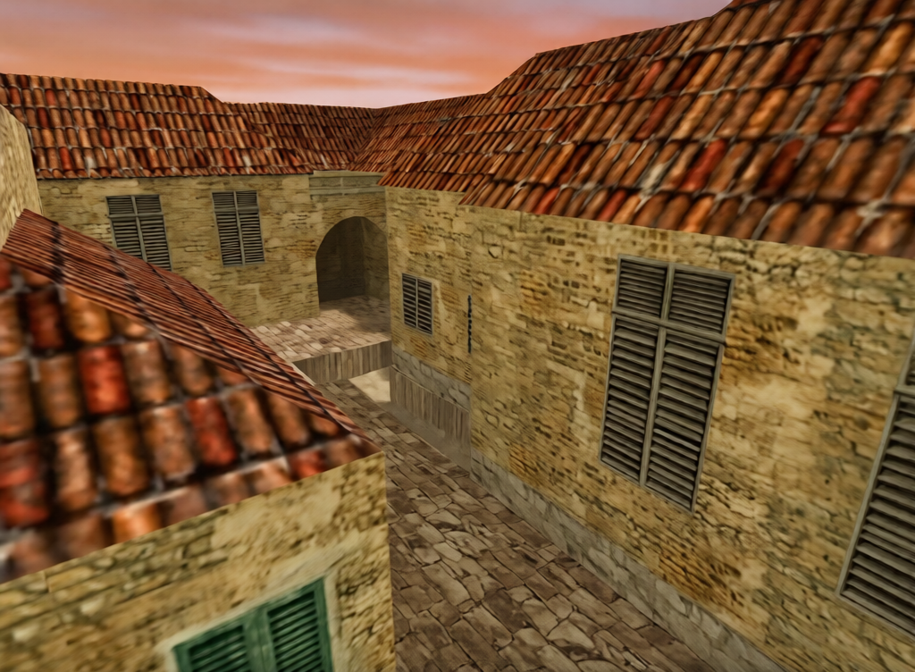 de_inferno_cs15 — Counter-Strike 1.6 Bomb Defusal map
