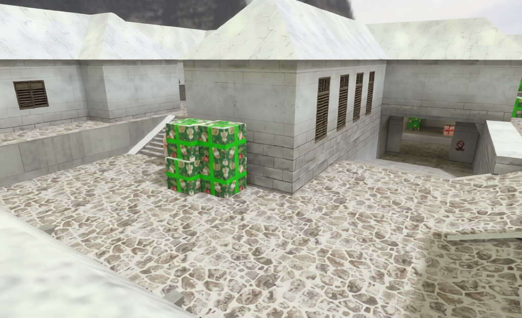 de_inferno_hns_xmas — Counter-Strike 1.6 Bomb Defusal map