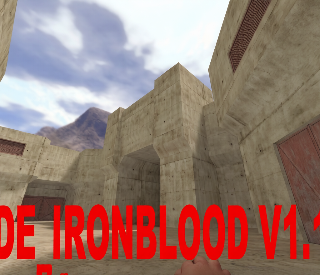 de_ironblood — Counter-Strike 1.6 Bomb Defusal map