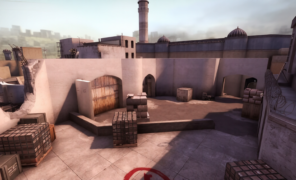 de_minaret4 — Counter-Strike 1.6 Bomb Defusal map