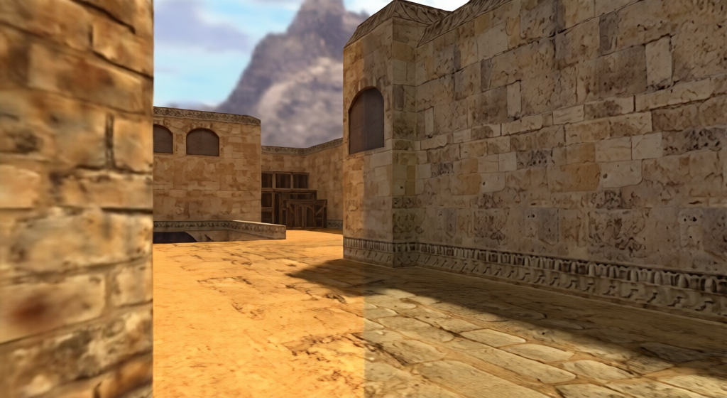 de_minidust2 — Counter-Strike 1.6 Bomb Defusal map