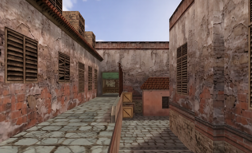 de_mirage_2x2 — Counter-Strike 1.6 Bomb Defusal map