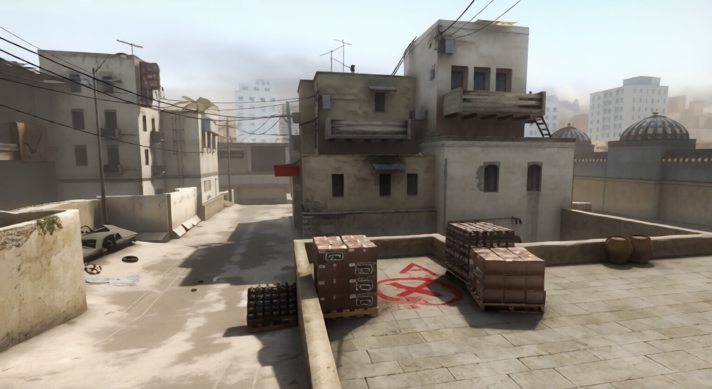 de_newdust2_2010 — Counter-Strike 1.6 Bomb Defusal map