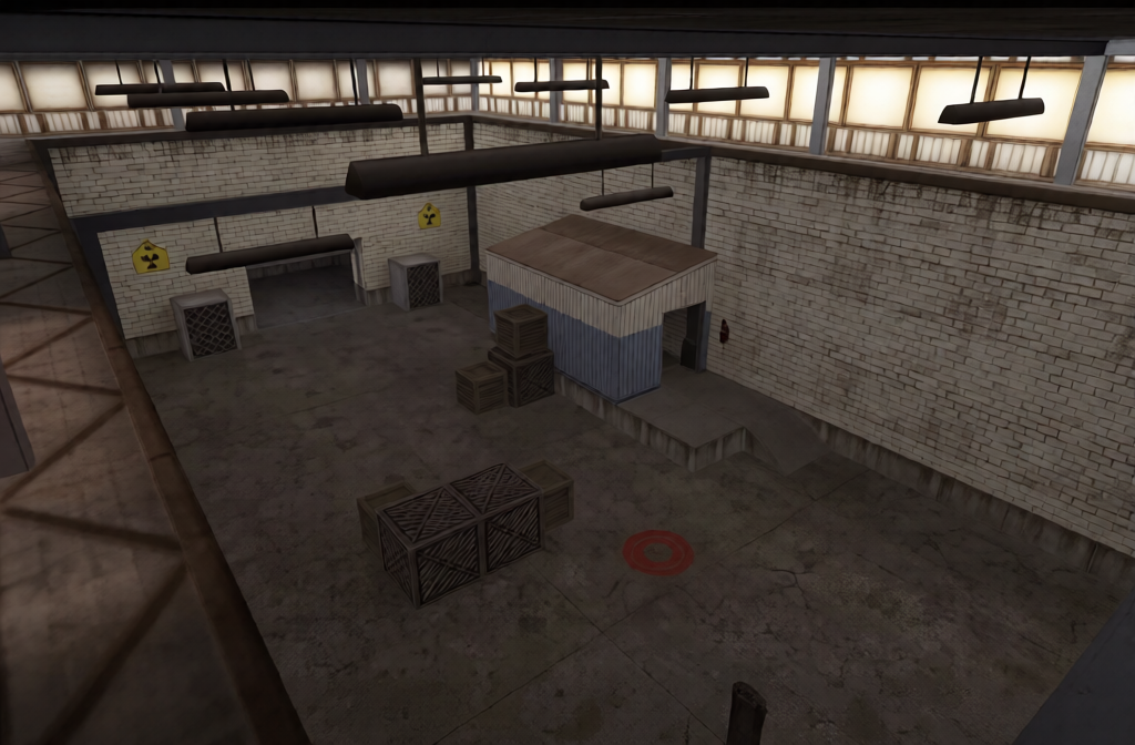 de_nuke09 — Counter-Strike 1.6 Bomb Defusal map