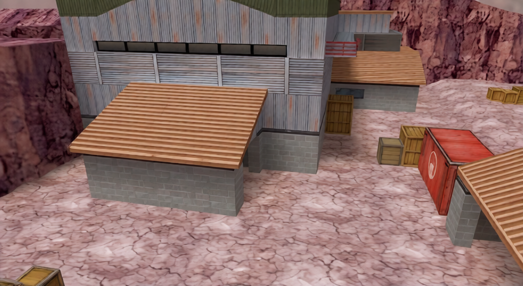 de_nuke2x2 — Counter-Strike 1.6 Bomb Defusal map