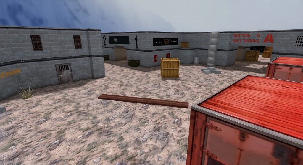de_nuke_2x2_hd — Counter-Strike 1.6 Bomb Defusal map