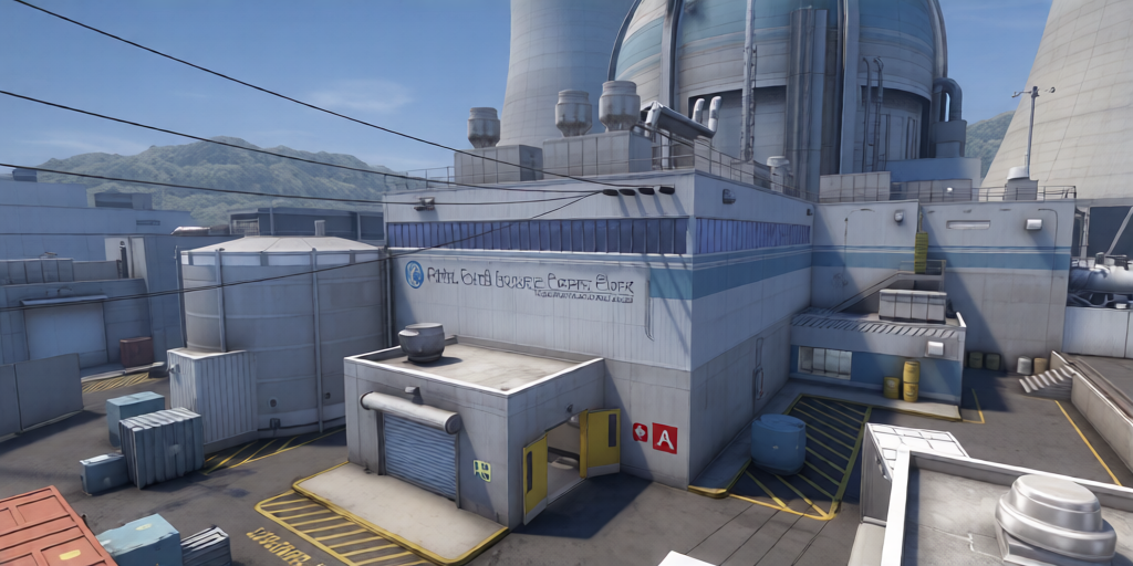 de_nuke_css — Counter-Strike 1.6 Bomb Defusal map