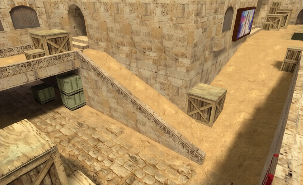 de_red_dust2009x — Counter-Strike 1.6 Bomb Defusal map