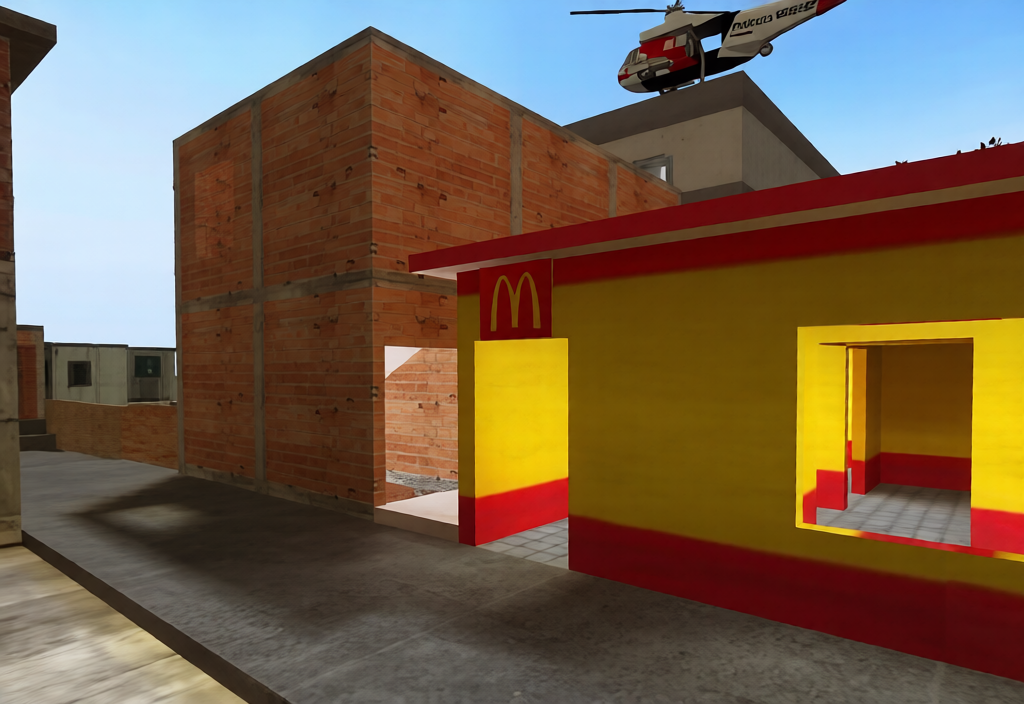 de_rocinha — Counter-Strike 1.6 Bomb Defusal map