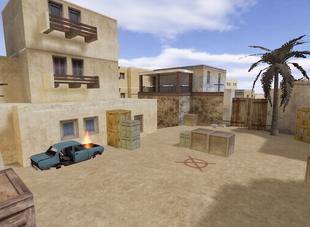 de_romania2012 — Counter-Strike 1.6 Bomb Defusal map