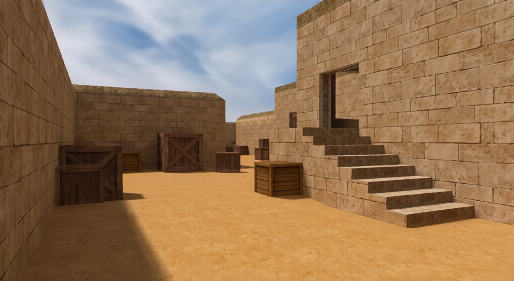 de_sandstorm_pro — Counter-Strike 1.6 Bomb Defusal map