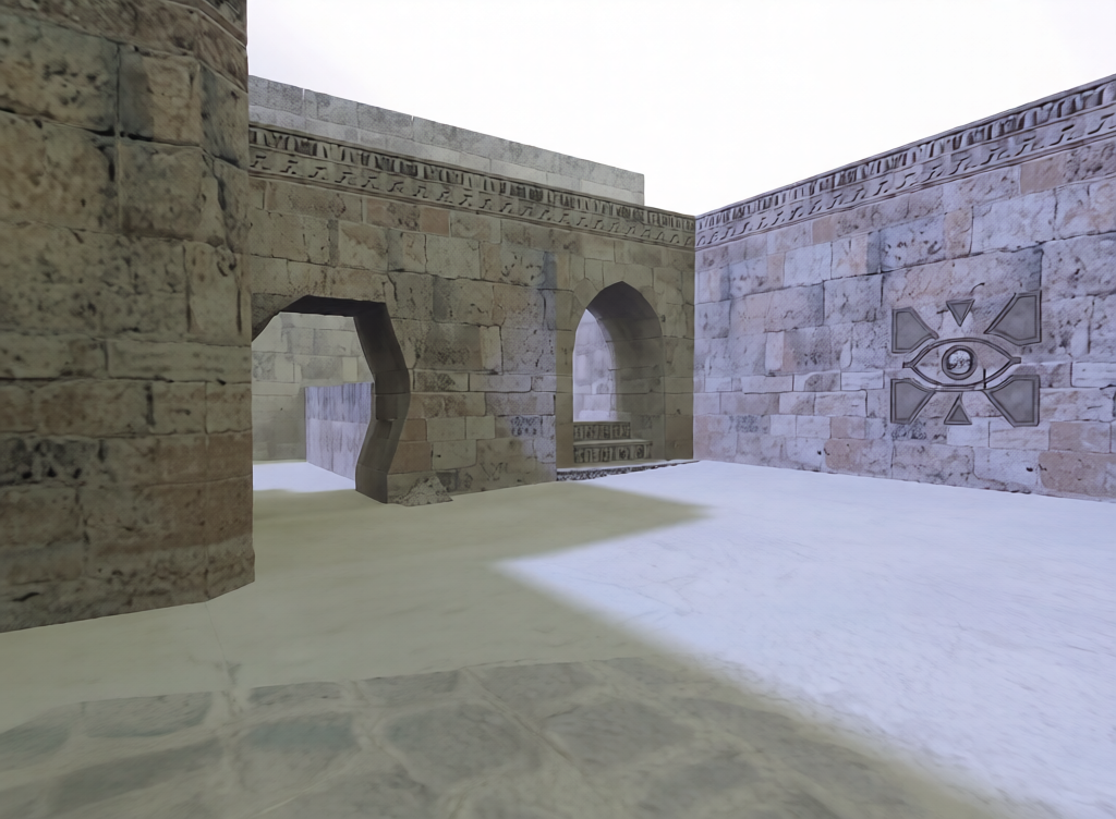 de_snow_2x2 — Counter-Strike 1.6 Bomb Defusal map