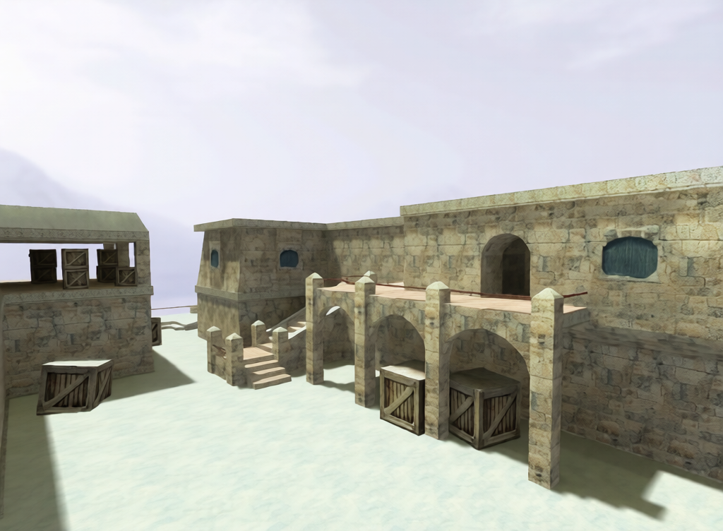 de_snowball — Counter-Strike 1.6 Bomb Defusal map