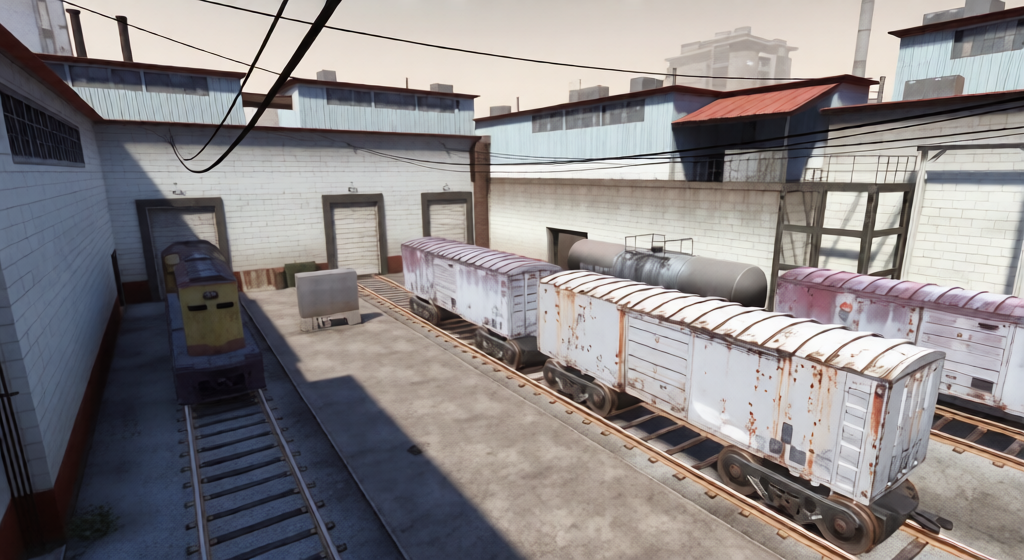 de_train_rbn_2x2 — Counter-Strike 1.6 Bomb Defusal map