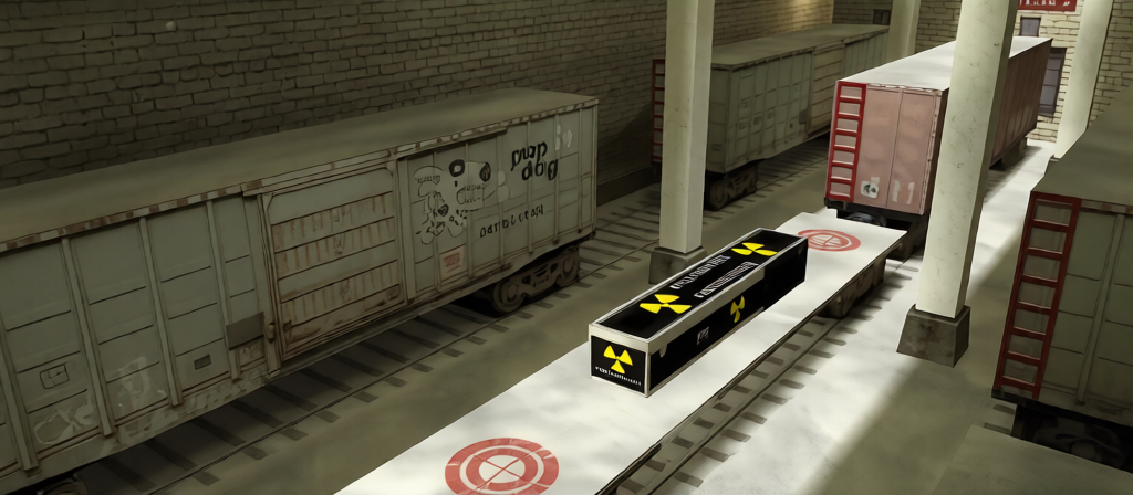 de_train_winter — Counter-Strike 1.6 Bomb Defusal map