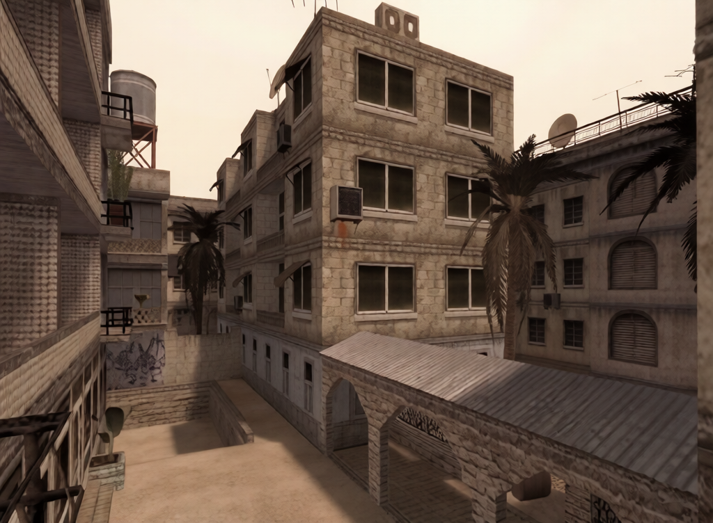 de_tuscan09 — Counter-Strike 1.6 Bomb Defusal map
