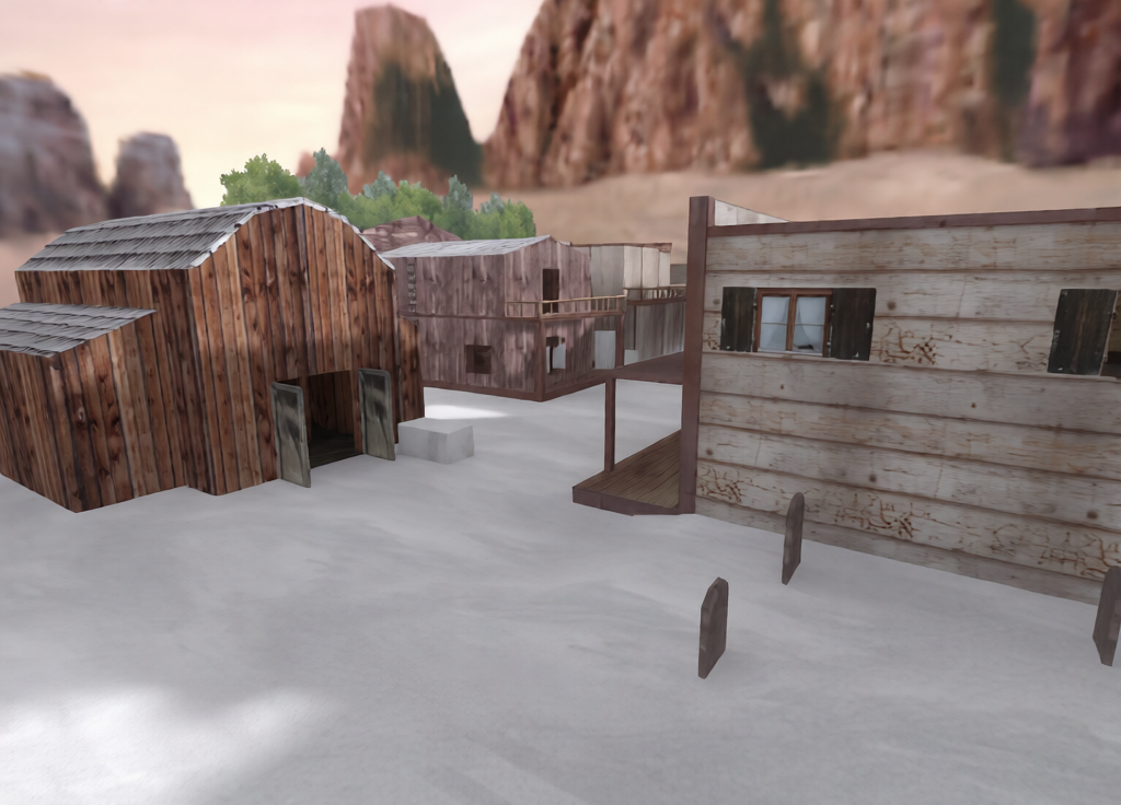 de_westwood_snow — Counter-Strike 1.6 Bomb Defusal map