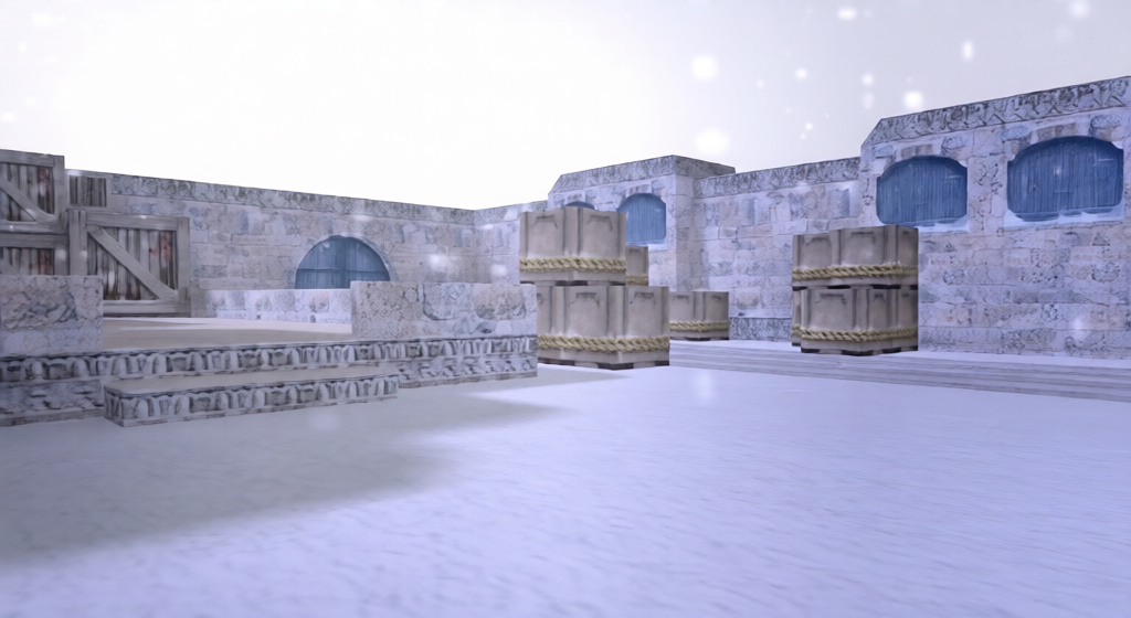 de_winterdust — Counter-Strike 1.6 Bomb Defusal map