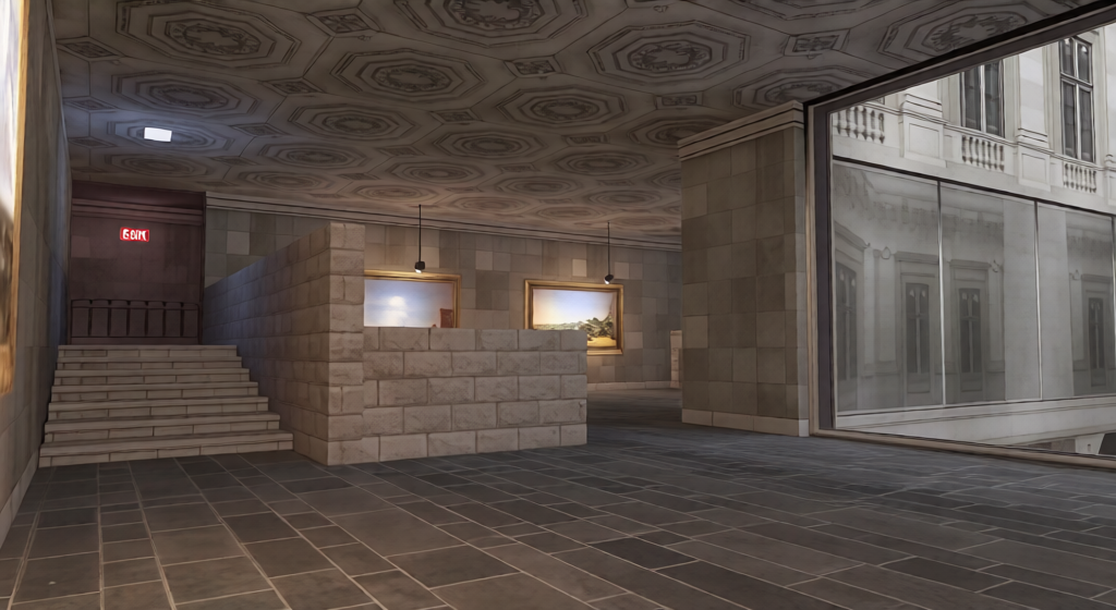 dm_gallery — Counter-Strike 1.6 Deathmatch map