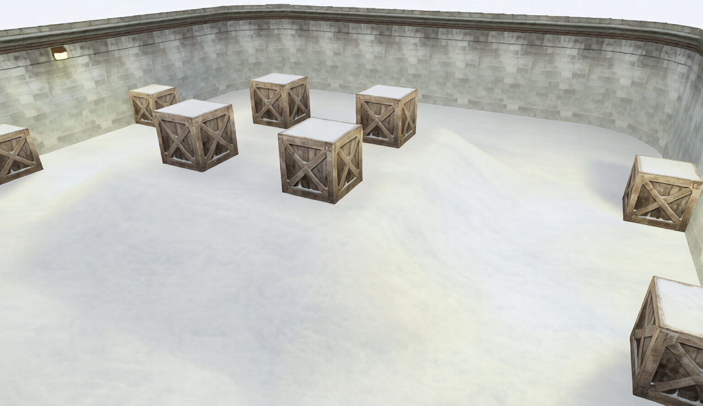 dm_snow_fight_mini — Counter-Strike 1.6 Deathmatch map