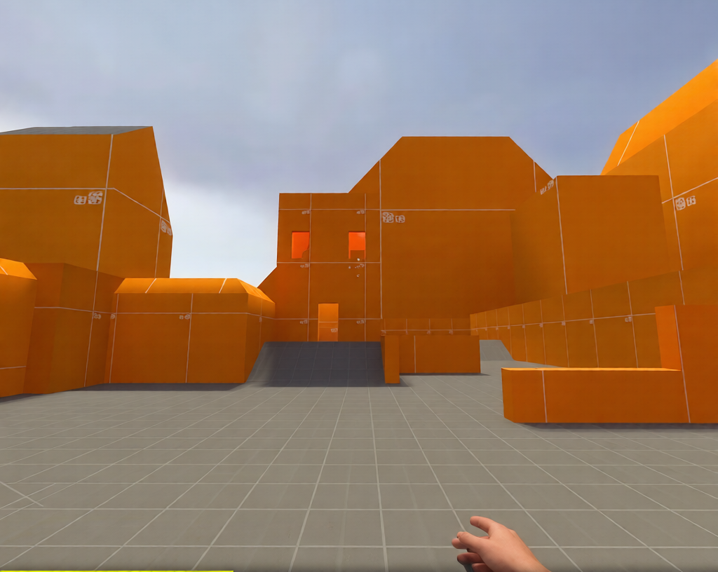 dm_snow_orange_arena — Counter-Strike 1.6 Deathmatch map