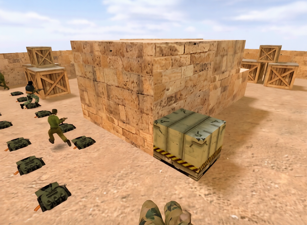 fy_dust — Counter-Strike 1.6 Deathmatch map