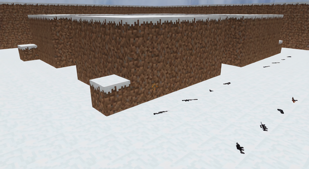 fy_minecraftworld_winter — Counter-Strike 1.6 Deathmatch map