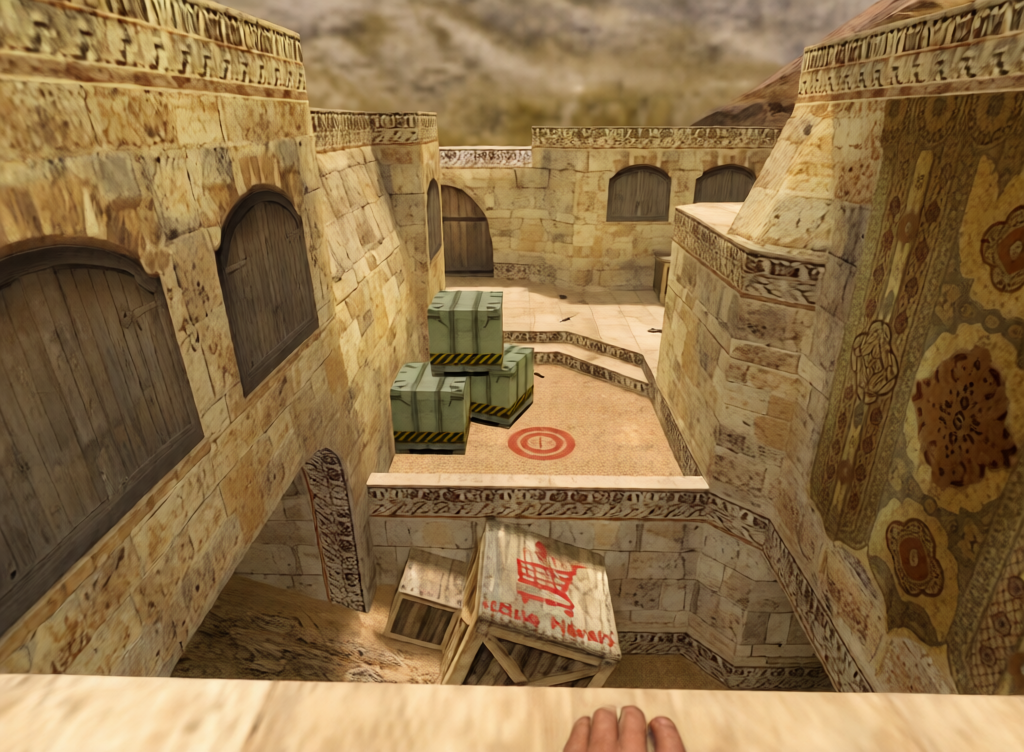 fy_mini_dust — Counter-Strike 1.6 Deathmatch map