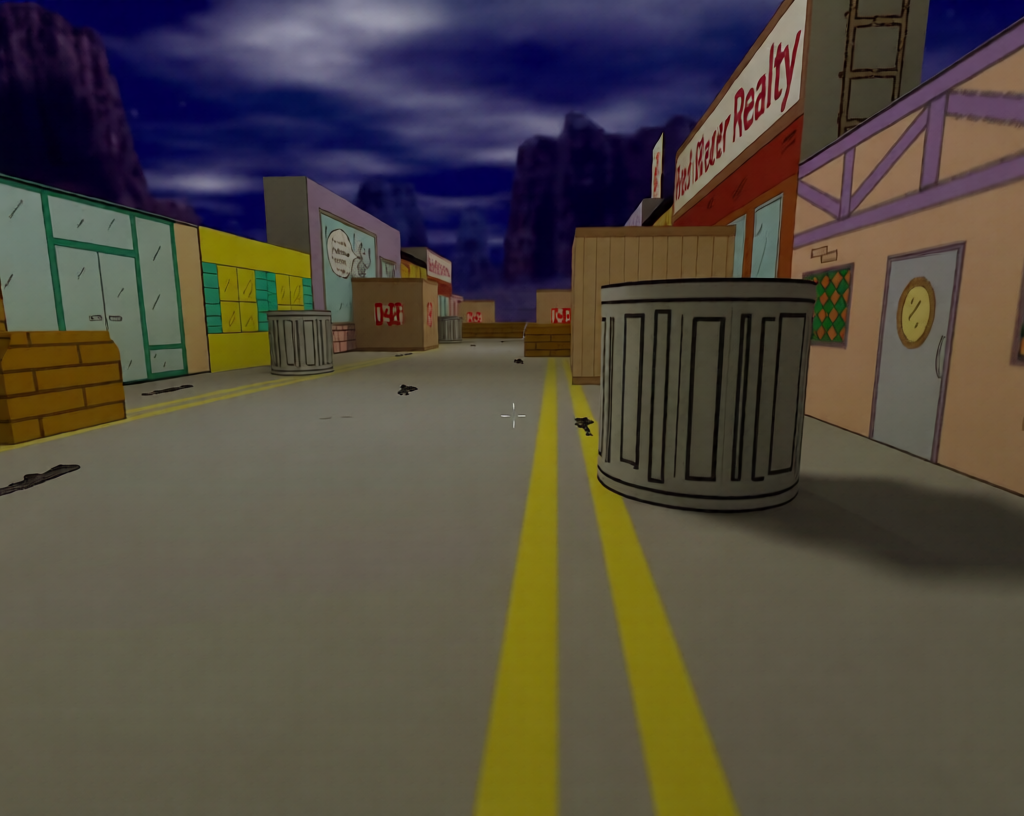 fy_simpsons_street — Counter-Strike 1.6 Deathmatch map