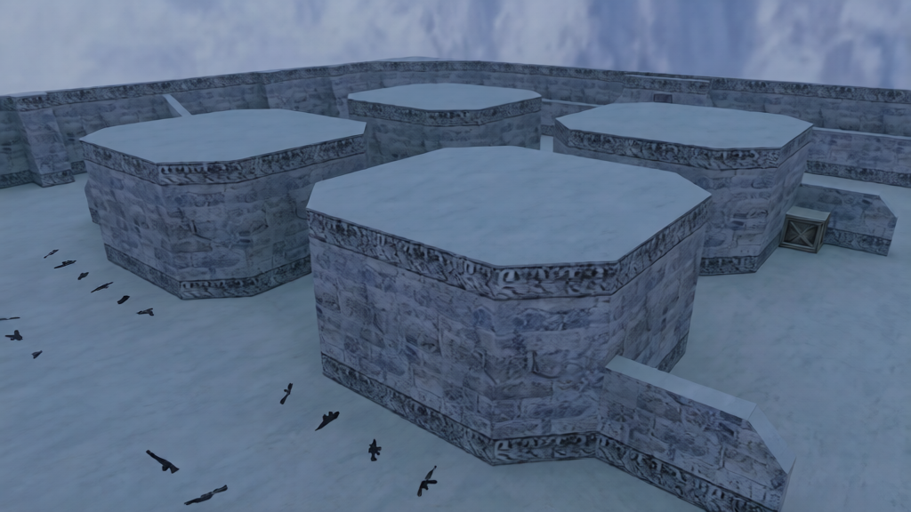 fy_snow_night — Counter-Strike 1.6 Deathmatch map