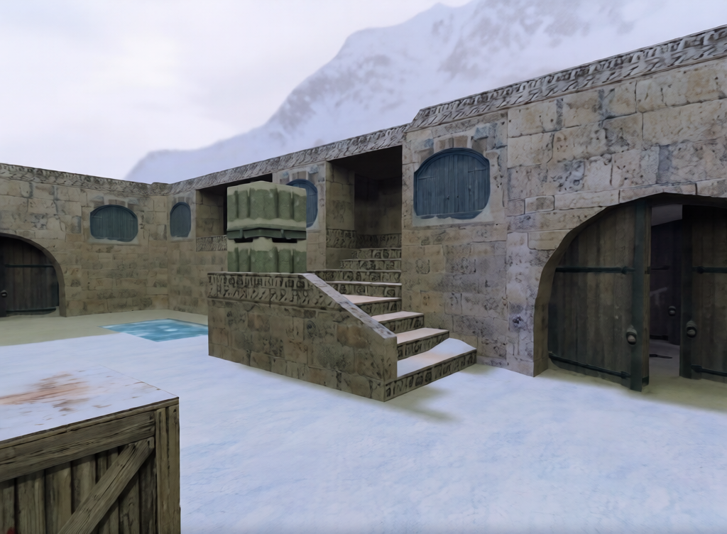 fy_winter_dust — Counter-Strike 1.6 Deathmatch map