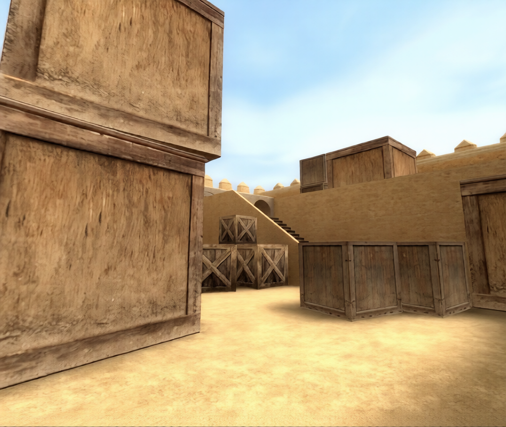 gg_4one_dusty — Counter-Strike 1.6 Gun Game map