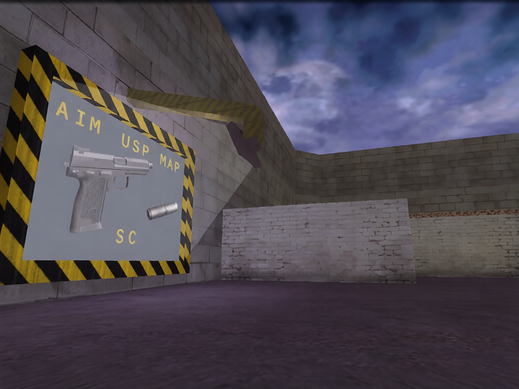 gg_aim_usp_underground — Counter-Strike 1.6 Gun Game map