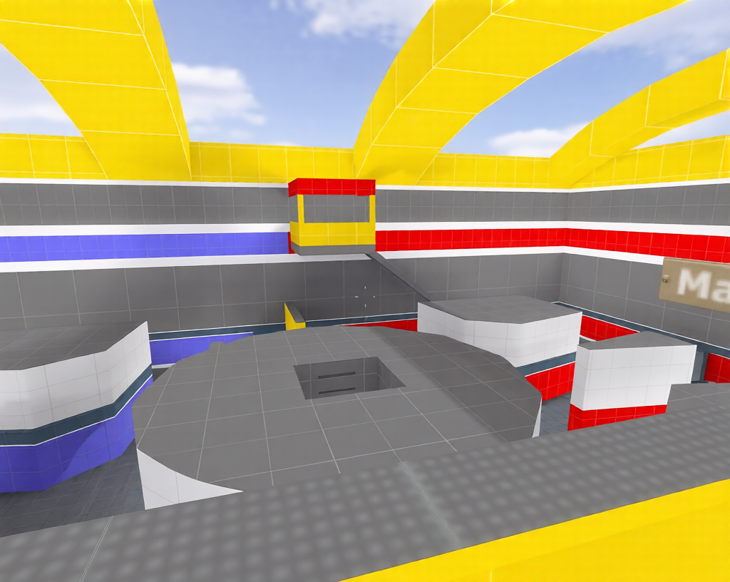 gg_arenatexture_mt — Counter-Strike 1.6 Gun Game map