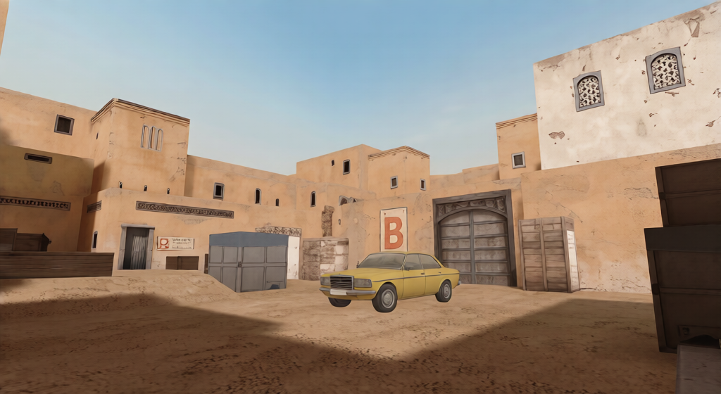 gg_dust2_plantB — Counter-Strike 1.6 Gun Game map