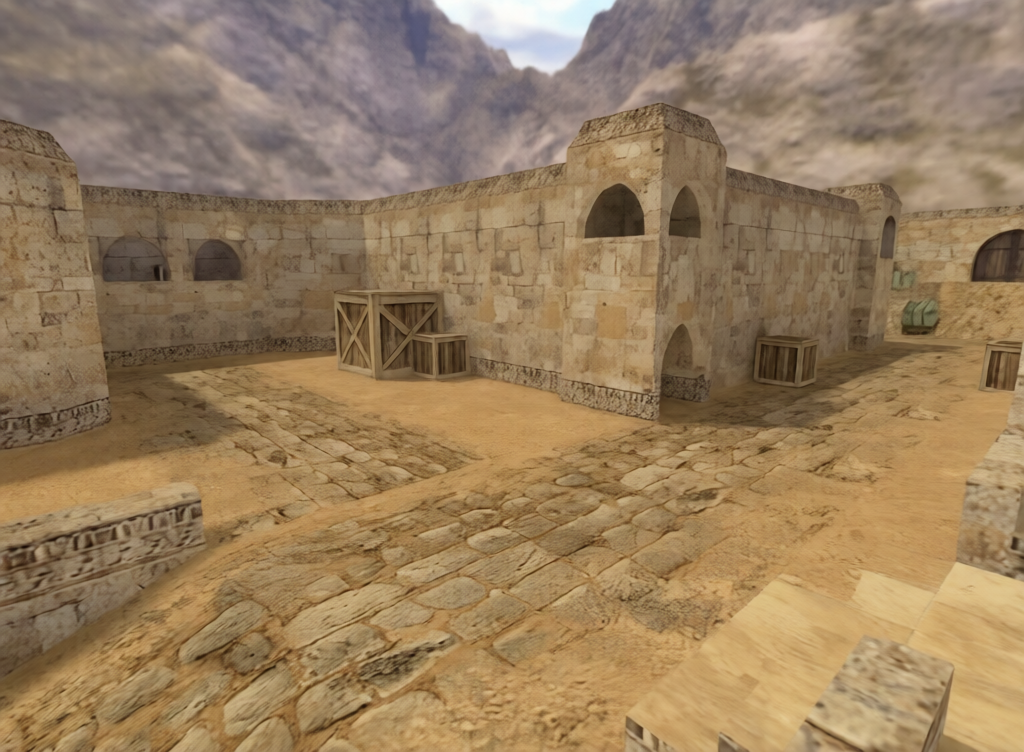 gg_dust2x2_cgds — Counter-Strike 1.6 Gun Game map