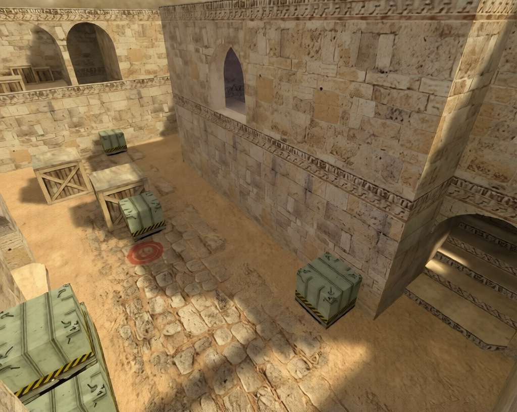 gg_dust_house — Counter-Strike 1.6 Gun Game map