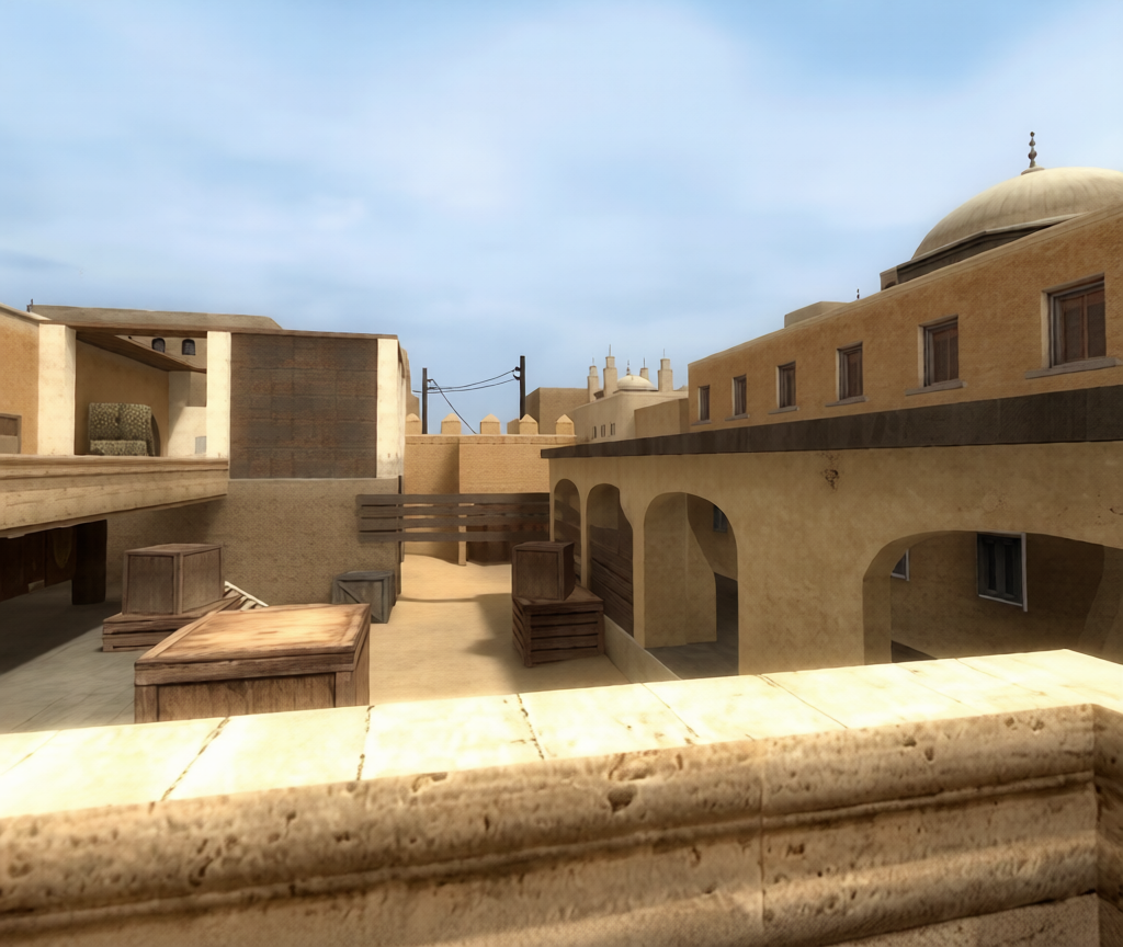 gg_dusty2 — Counter-Strike 1.6 Gun Game map