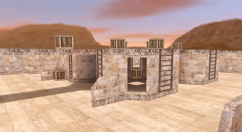 gg_fy_deagle_dustworld2 — Counter-Strike 1.6 Gun Game map