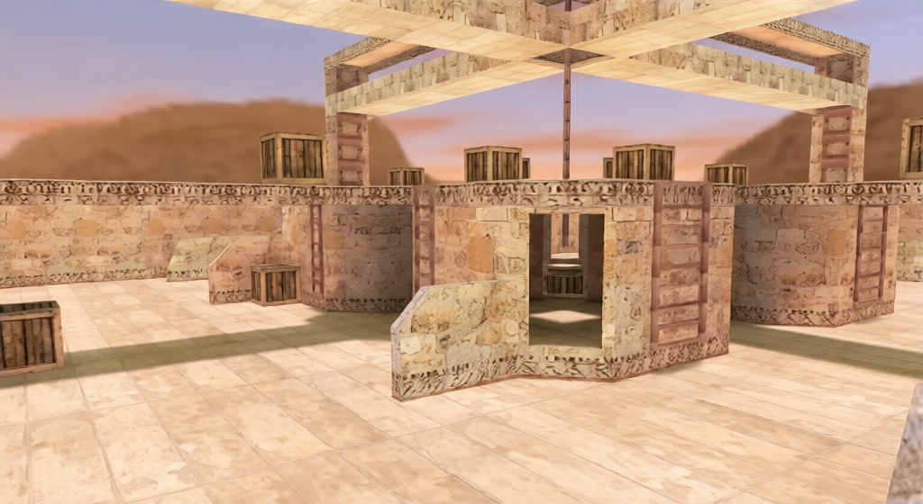 gg_fy_deagle_dustworld3 — Counter-Strike 1.6 Gun Game map