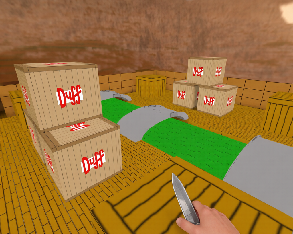 gg_mini_simpsons — Counter-Strike 1.6 Gun Game map