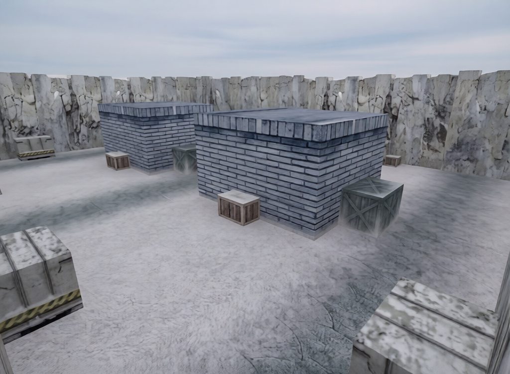 gg_mini_snow_fight — Counter-Strike 1.6 Gun Game map